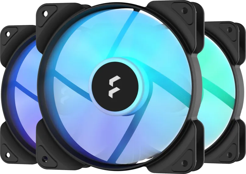 Ventilátor pre PC Fractal Design Aspect 12 RGB Black Frame (3pack)