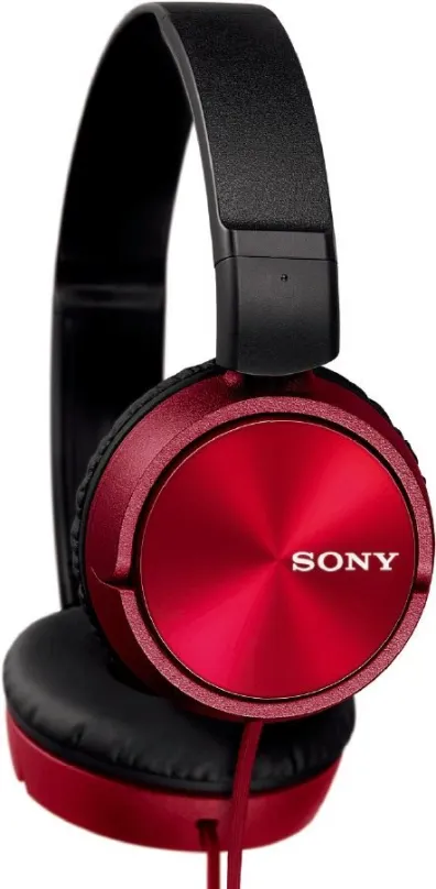 Slúchadlá Sony MDR-ZX310 červená