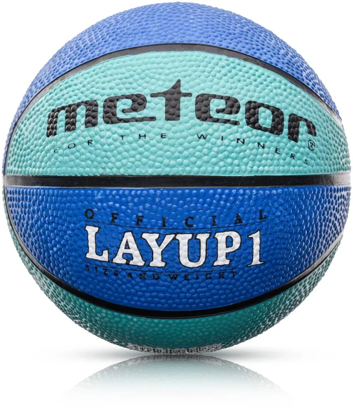 Basketbalová lopta Meteor Layup vel.1 modrý