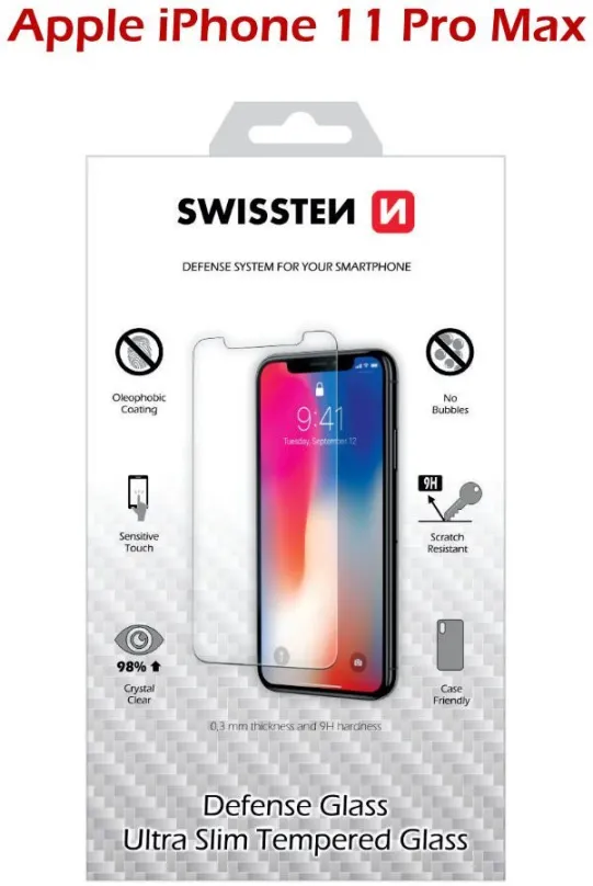 Ochranné sklo Swissten pre iPhone 11 Pro Max