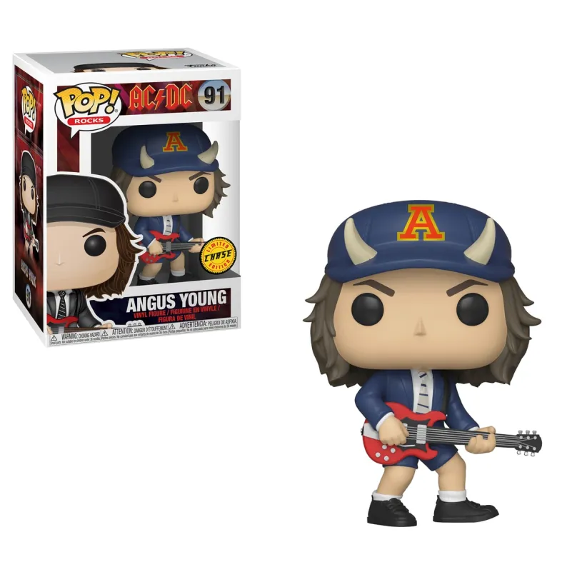 Funk POP Rocks: AC / DC - Angus Young w / Chase