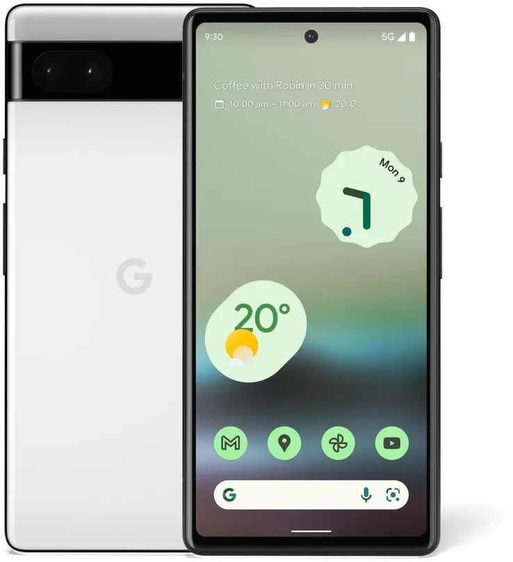 Mobilný telefón Google Pixel 6a 5G 6GB/128GB biela