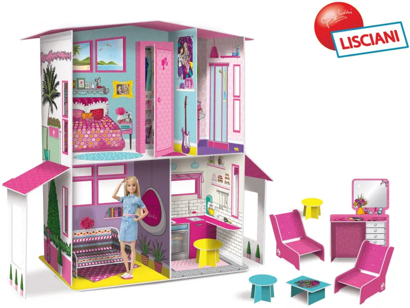 Lisciani domček Barbie