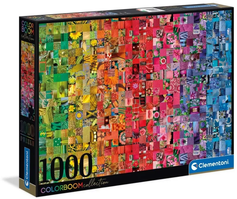 Puzzle Puzzle 1000 collage - kolekcia colorboom