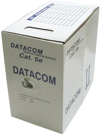 Sieťový kábel Datacom drôt, CAT5E, FTP, PVC, 305m / box