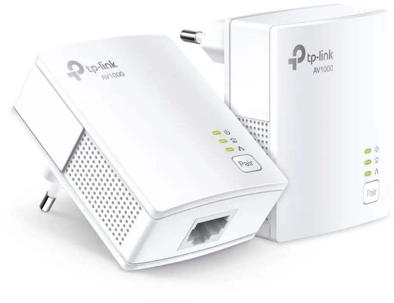 Powerline TP-Link TL-PA7017 KIT Powerline, , rýchlosť WiFi 1000 MB/s, 1 x LAN, dosah 300 m