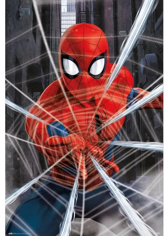 Plagát Marvel - Spiderman - Web - plagát