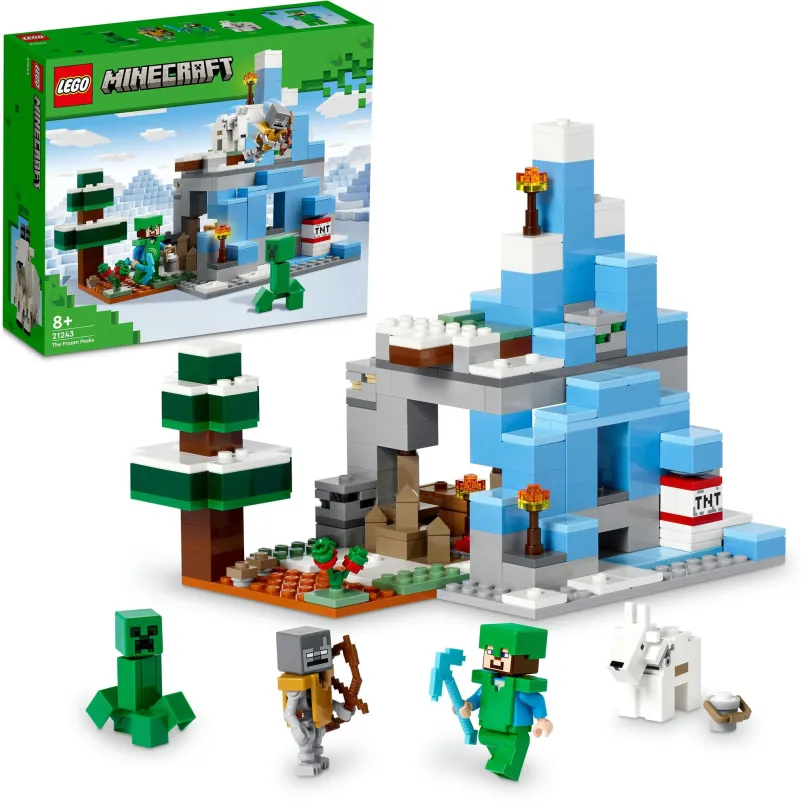 LEGO stavebnica LEGO® Minecraft® 21243 Ľadové hory