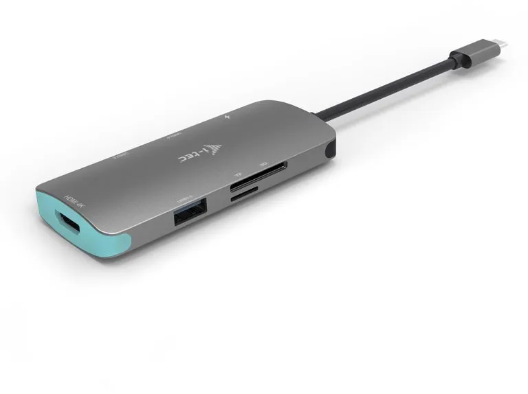 Replikátor portov i-tec USB-C Metal Nano Dock 4K HDMI, Power Delivery 100W