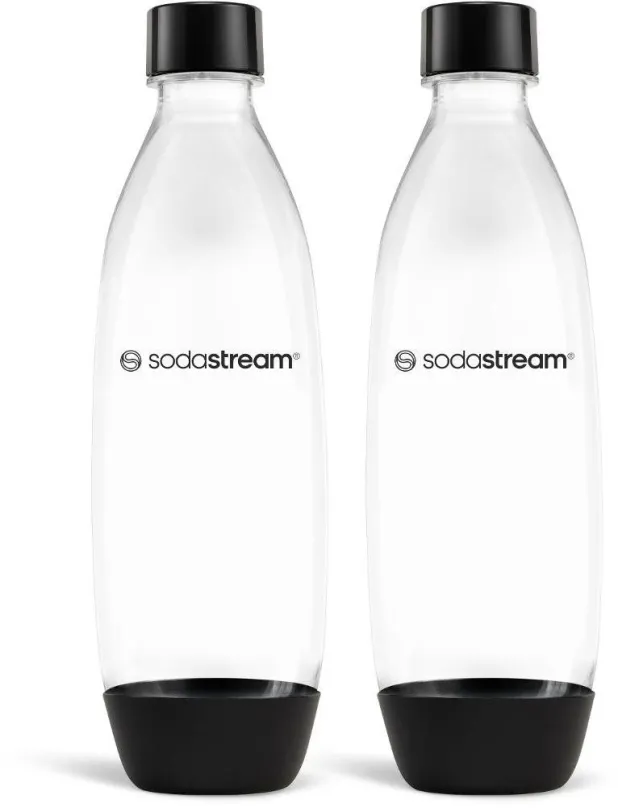 Sodastream fľaša SODASTREAM Fľaša Fuse 2 x 1 l Black do umývačky