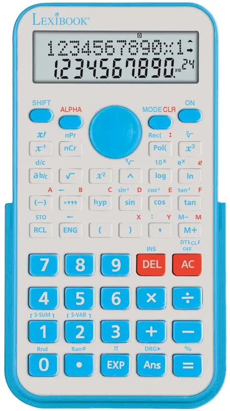 Kalkulačka Lexibook Vedecká kalkulačka s 240 funkciami