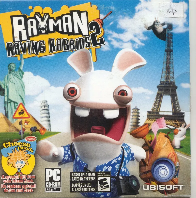 Hra na PC Rayman: Raving Rabbids 2, krabicová verzia, <strong>české titulky a dabing</stro