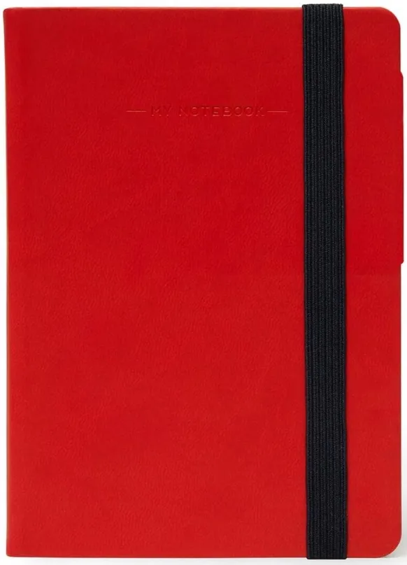 Zápisník Legami My Notebook - Small Lined Red