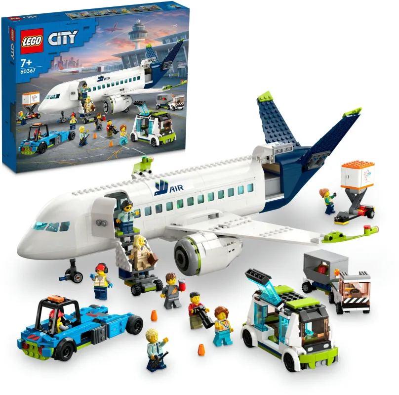LEGO stavebnica LEGO® City 60367 Osobné lietadlo