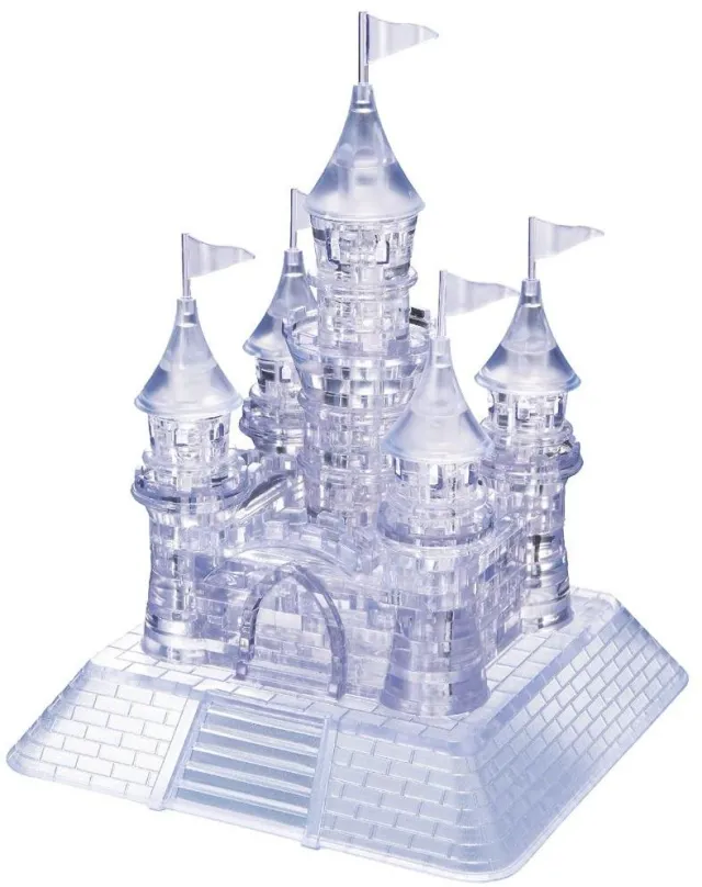 3D puzzle HCM Kinzel 3D Crystal puzzle Zámok 105 dielikov