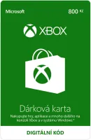 Dobíjacie karta Xbox Live Darčeková karta v hodnote 800Kč