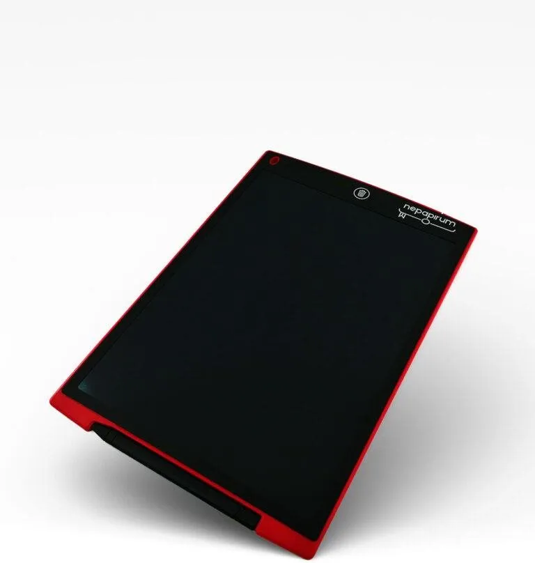 Digitálny zápisník Nepapirum 12“ LCD písacia tabuľka - Červená