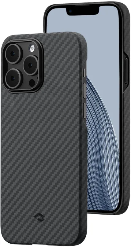 Kryt na mobil Pitaka MagEZ 3 1500D Black/Grey iPhone 14 Pro Max, pre Apple iPhone 14 Pro M