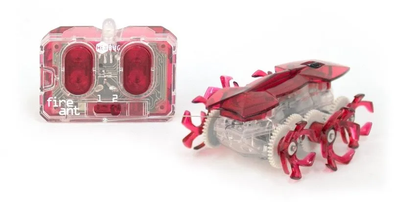 Mikrorobot Hexbug Ohnivý mravec - červený