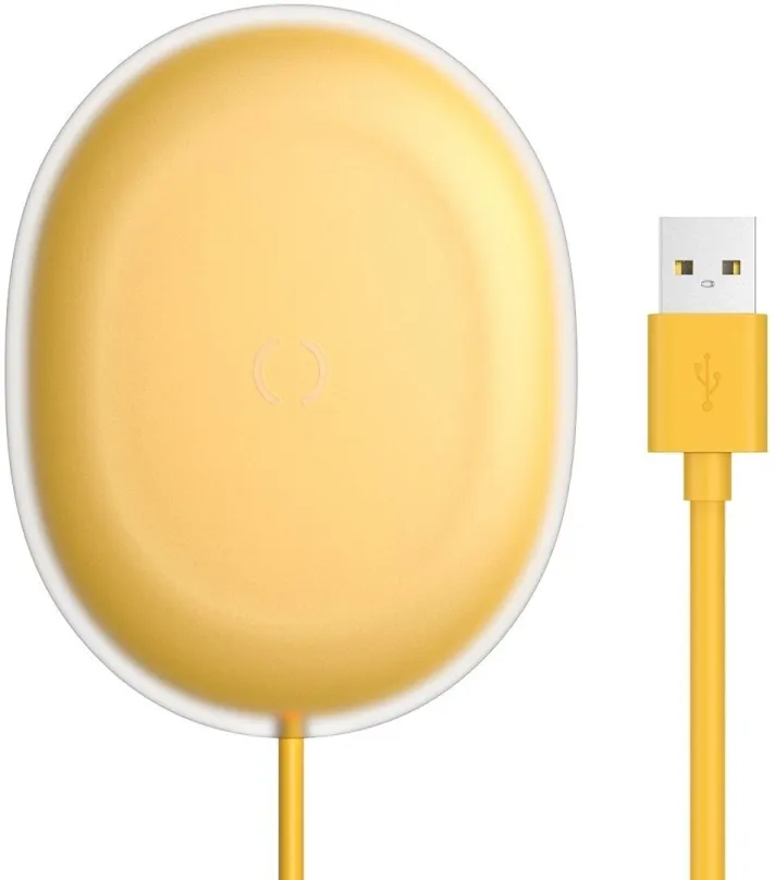 Bezdrôtová nabíjačka Baseus Jelly Wireless Charger 15W Yellow