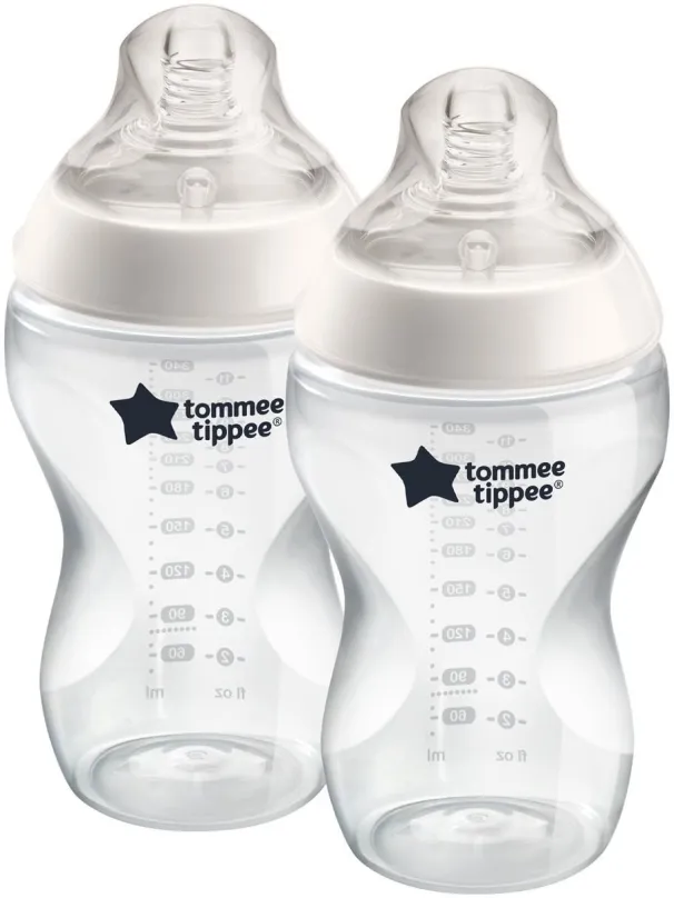 Dojčenská fľaša Tommee Tippee CTN Anti-Colic stredný prietok 340 ml, 3m+, 2 ks