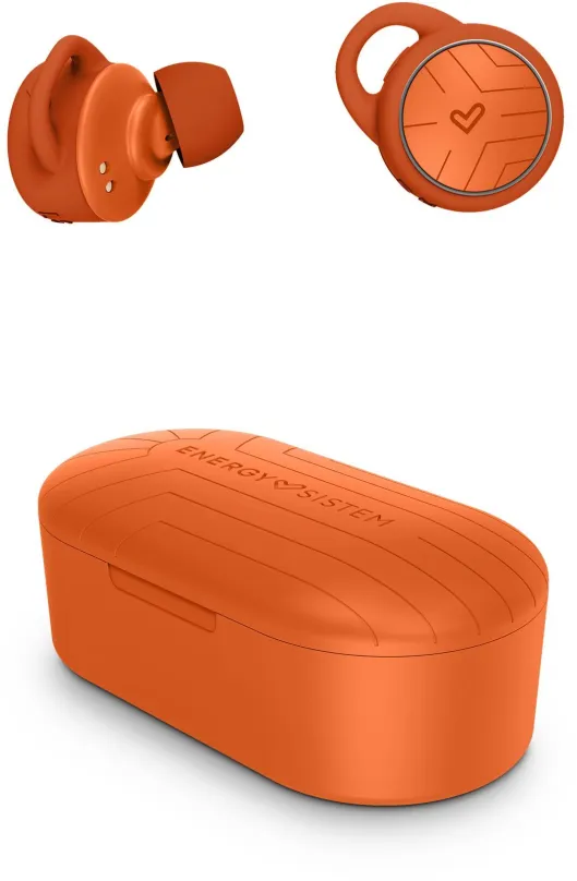 Bezdrôtové slúchadlá Energy Sistem Earphones Sport 2 True Wireless Carrot