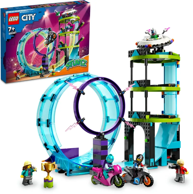 LEGO stavebnica LEGO® City 60361 Najbláznivejšia kaskadérska výzva