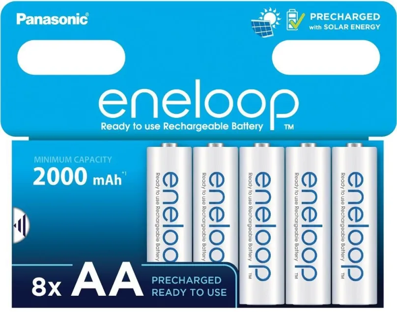 Nabíjacie batérie Panasonic eneloop HR6 AA 3MCCE/8BE N