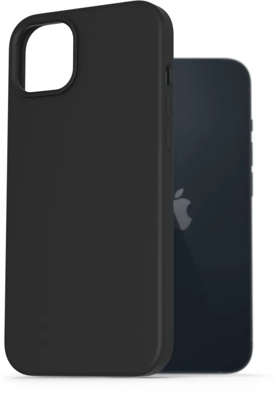Kryt na mobil AlzaGuard Premium Liquid Silicone Case pre iPhone 14 Plus čierne