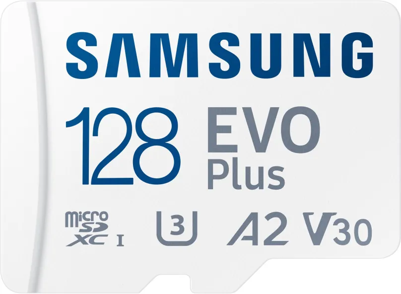 Pamäťová karta Samsung MicroSDXC 128GB EVO Plus 2024 + SD adaptér