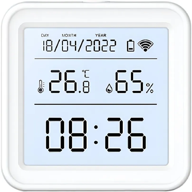 Senzor Gosund Temperature Humidity
Sensor with backlight, WiFi