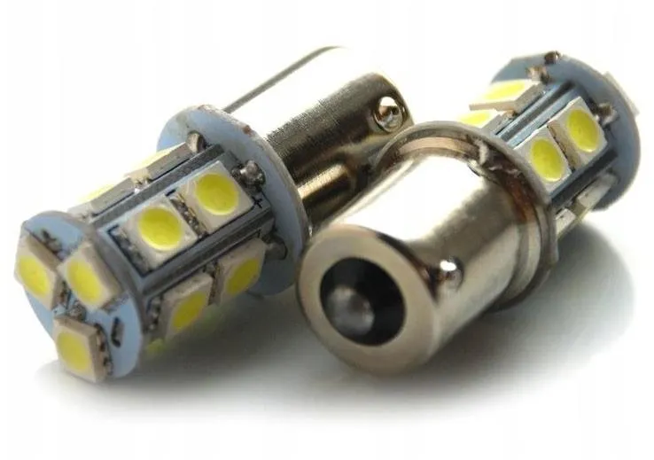 LED autožiarovka Rabel BA15S 13 smd 5050 P21W 1156 biela