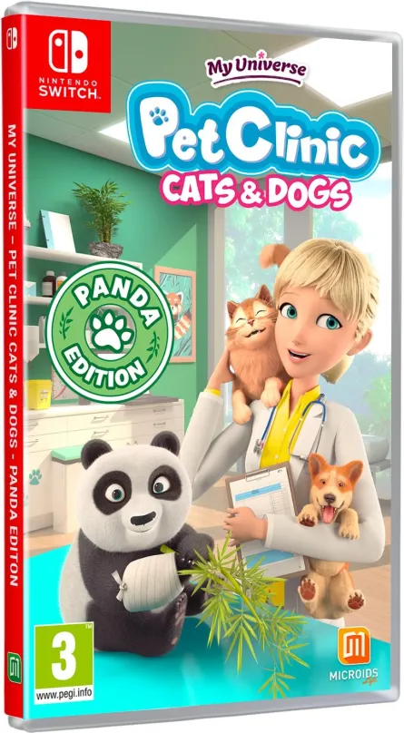 Hra na konzole My Universe - Pet Clinic: Cats & Dogs - Panda Edition - Nintendo Switch