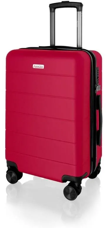 Cestovný kufor Avancea Cestovný kufor DE2966 tmavo červený S