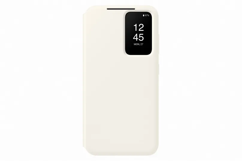 Púzdro na mobil Samsung Galaxy S23 Flipové púzdro Smart View Cream