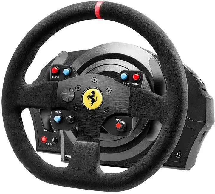 Volant Thrustmaster T300 Ferrari Integral Racing Wheel Alcantara Edition, s pedále, spätná