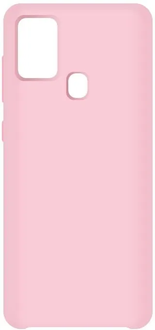 Kryt na mobil Hishell Premium Liquid Silicone pre Samsung Galaxy A21s ružový