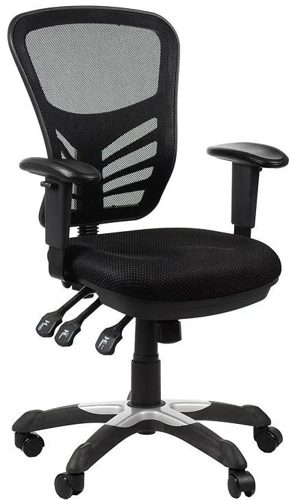 Kancelárska stolička Otočná stolička HG-0001 BLACK