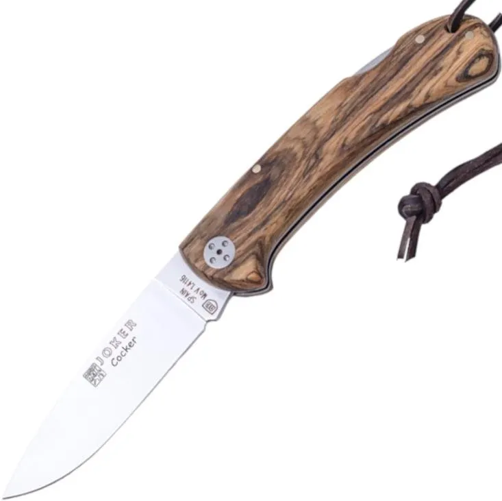 Nôž Joker Cocker zatvárací nôž, drevo