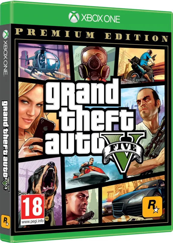 Hra na konzole Grand Theft Auto V (GTA 5): Premium Edition - Xbox One