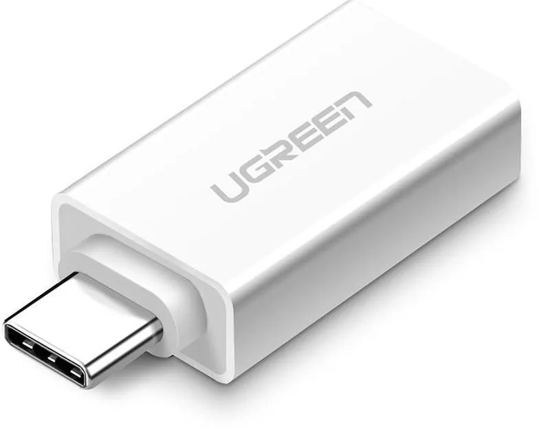Redukcia Ugreen USB-C 3.1 (M) na USB 3.0 (F) OTG Adapter White