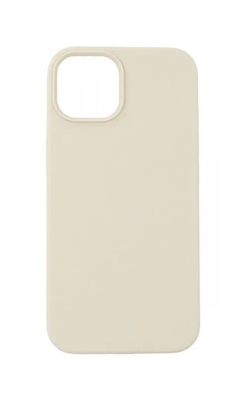 Kryt na mobil TopQ Kryt Essential iPhone 14 béžový 84658, pre Apple iPhone 14, výrezy pre