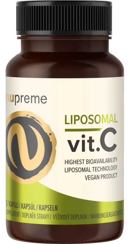 Vitamín C Nupreme Liposomálny Vitamín C, 30 kapsúl