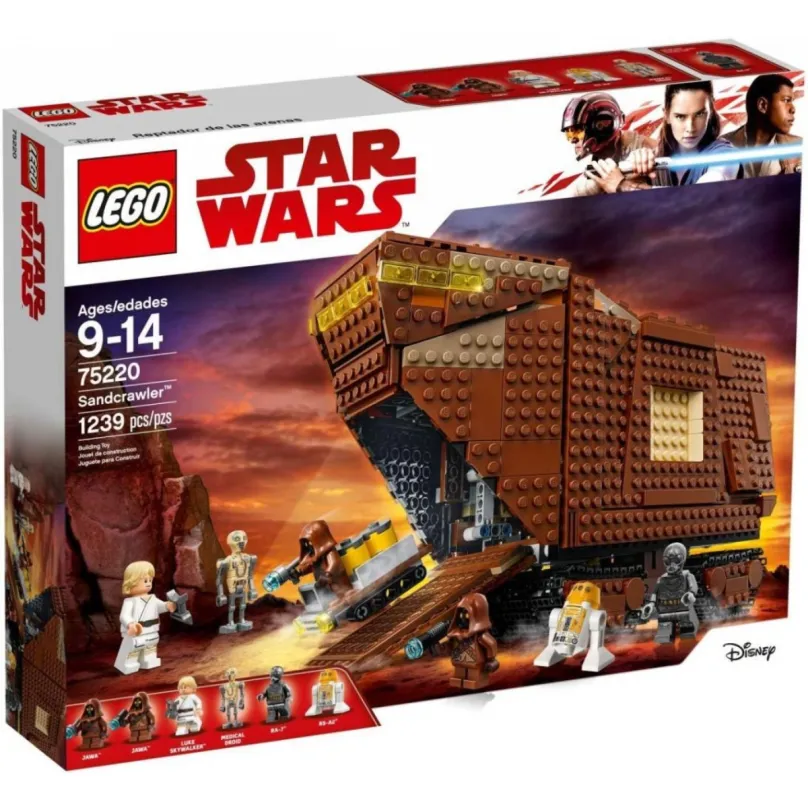 Stavebnica LEGO Star Wars 75220 Sandcrawler, pre chlapcov, odporúčaný vek od 9 rokov, obsa