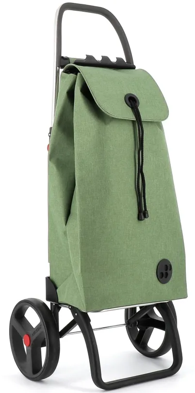 Taška na kolieskach Rolser I-Max Tweed 2 Logic RSG na veľkých kolieskach, zelená