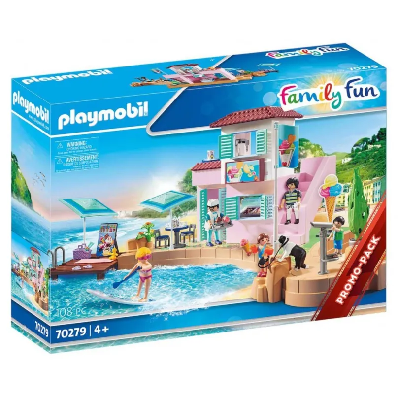 Playmobil 70279 Zmrzlináreň v prístave