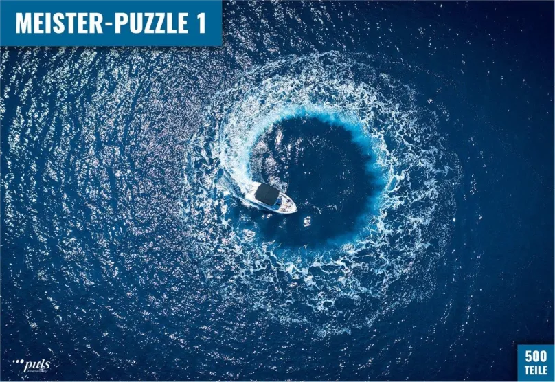 Puzzle Puls Entertainment Meister-Puzzle 1: Loď 500 dielikov