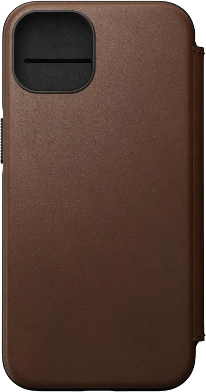 Puzdro na mobil Nomad MagSafe Rugged Folio Brown iPhone 13