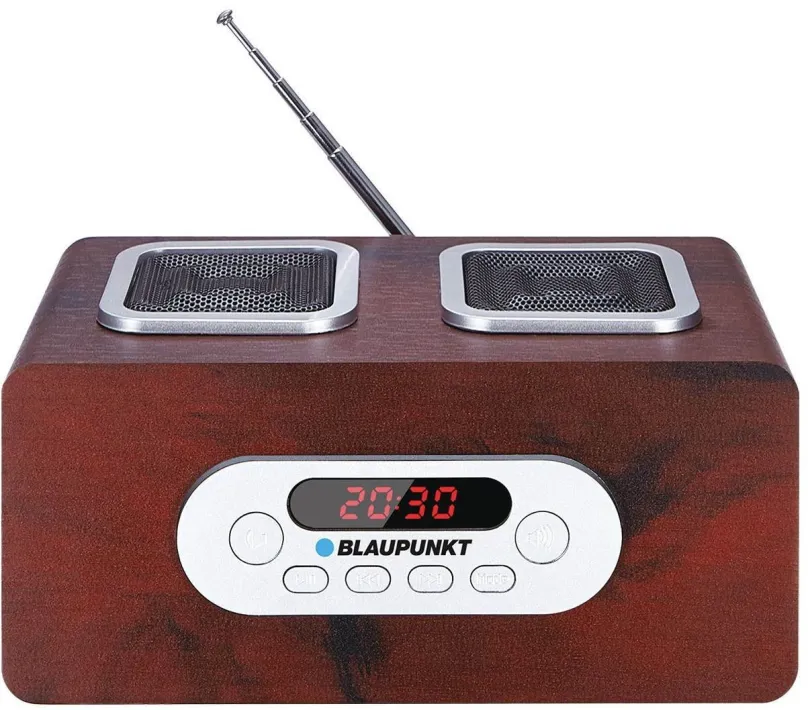 Rádio BLAUPUNKT PP5BR, prenosné, FM tuner, 60 predvolieb, podpora MP3, výkon 6 W, USB, slc