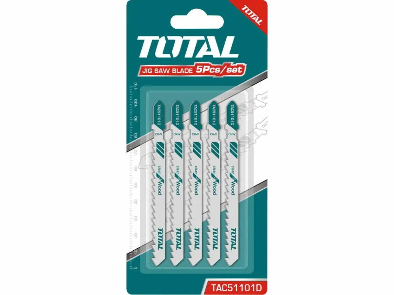 Súprava pílových listov Total-Tools plátky do priamočiarej píly TAC51101D